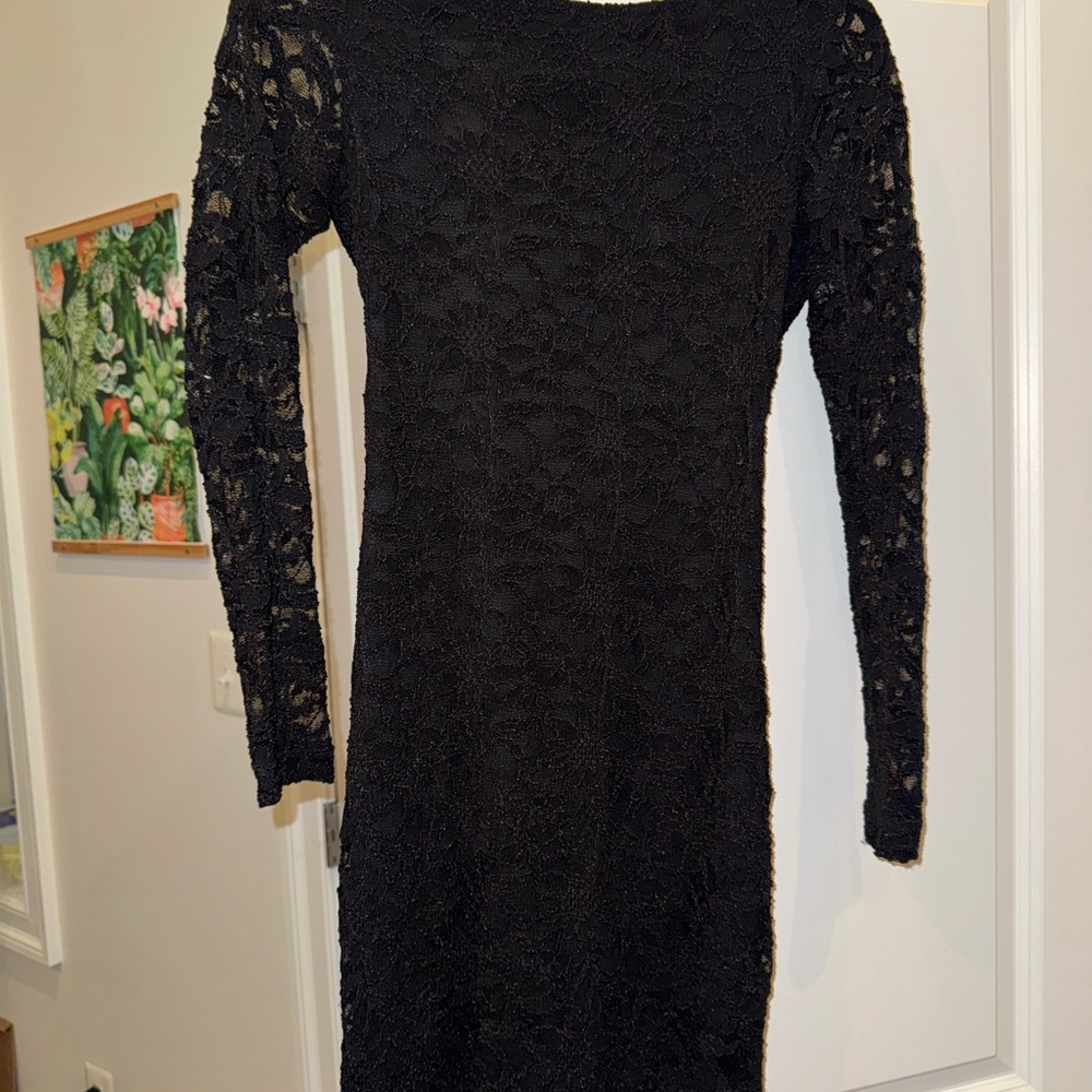 Backless Lace Dress